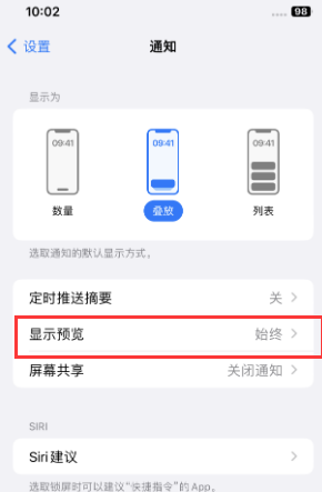 社旗县苹果售后维修中心分享iPhone手机收不到通知怎么办 