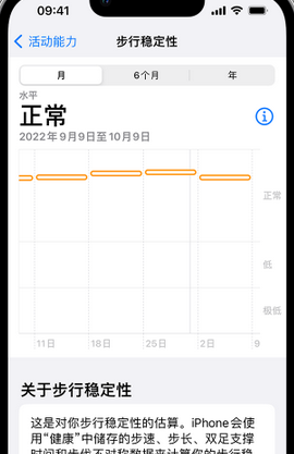 社旗县iPhone手机维修如何在iPhone开启'步行稳定性通知'