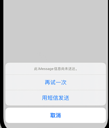 社旗县apple维修iPhone上无法正常发送iMessage信息