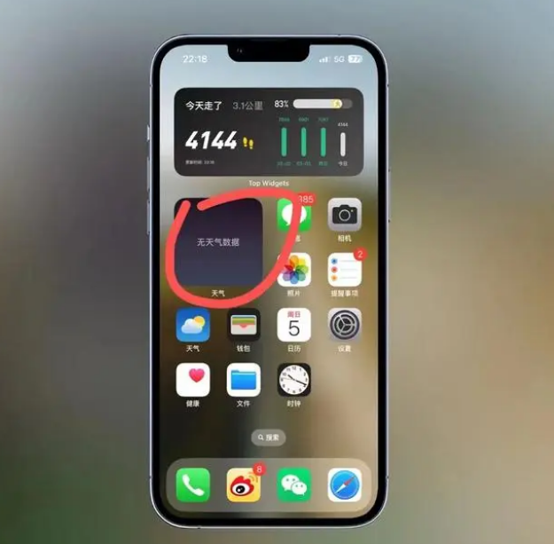 社旗县苹果手机维修分享:iOS16主屏幕天气小组件无法正常工作怎么办？ 