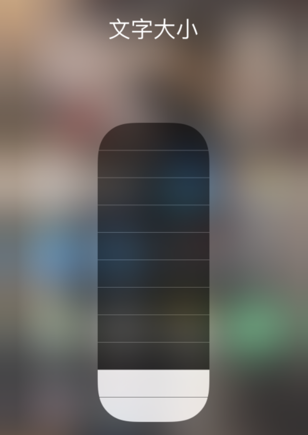 社旗县苹果手机维修分享小技巧：在 iPhone 控制中心快速调节字体大小 